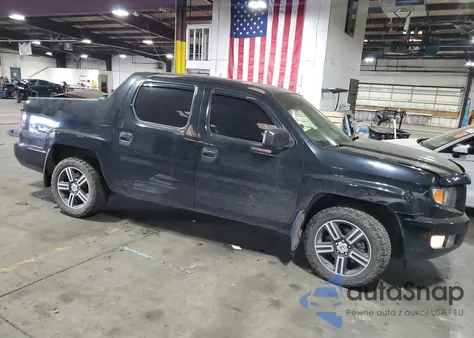 2013 Honda Ridgeline Sport from USA, damaged, VIN 5FPYK1F76DB013051